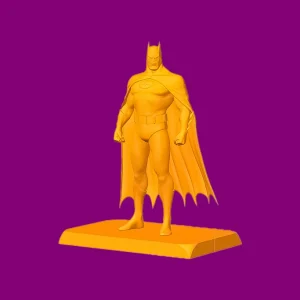 فایل پرینت سه‌بعدی فیگور بتمن - انیمیتد سریز ۱۹۹۲ (Batman The Animated Series 1992 STL) - بازگشت شوالیه تاریکی به سبک کلاسیک!