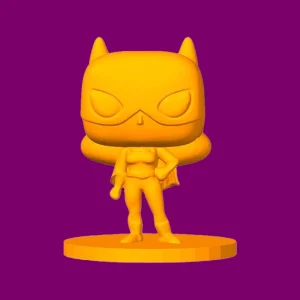 فایل پرینت سه‌بعدی فانکوپاپ بت‌گرل (Batgirl Funko Pop STL) - قهرمانی جسور در دستان شما!