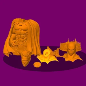 فایل پرینت سه‌بعدی فیگور کلکسیونی نیم‌تنه بتمن ۱۹۹۲ (Batman 1992 Bust STL) - ظهور دوباره شوالیه تاریکی!