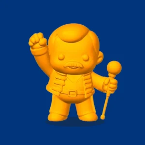 فایل پرینت سه‌بعدی فانکو پاپ فردی مرکوری (Freddie Mercury Funko Pop)